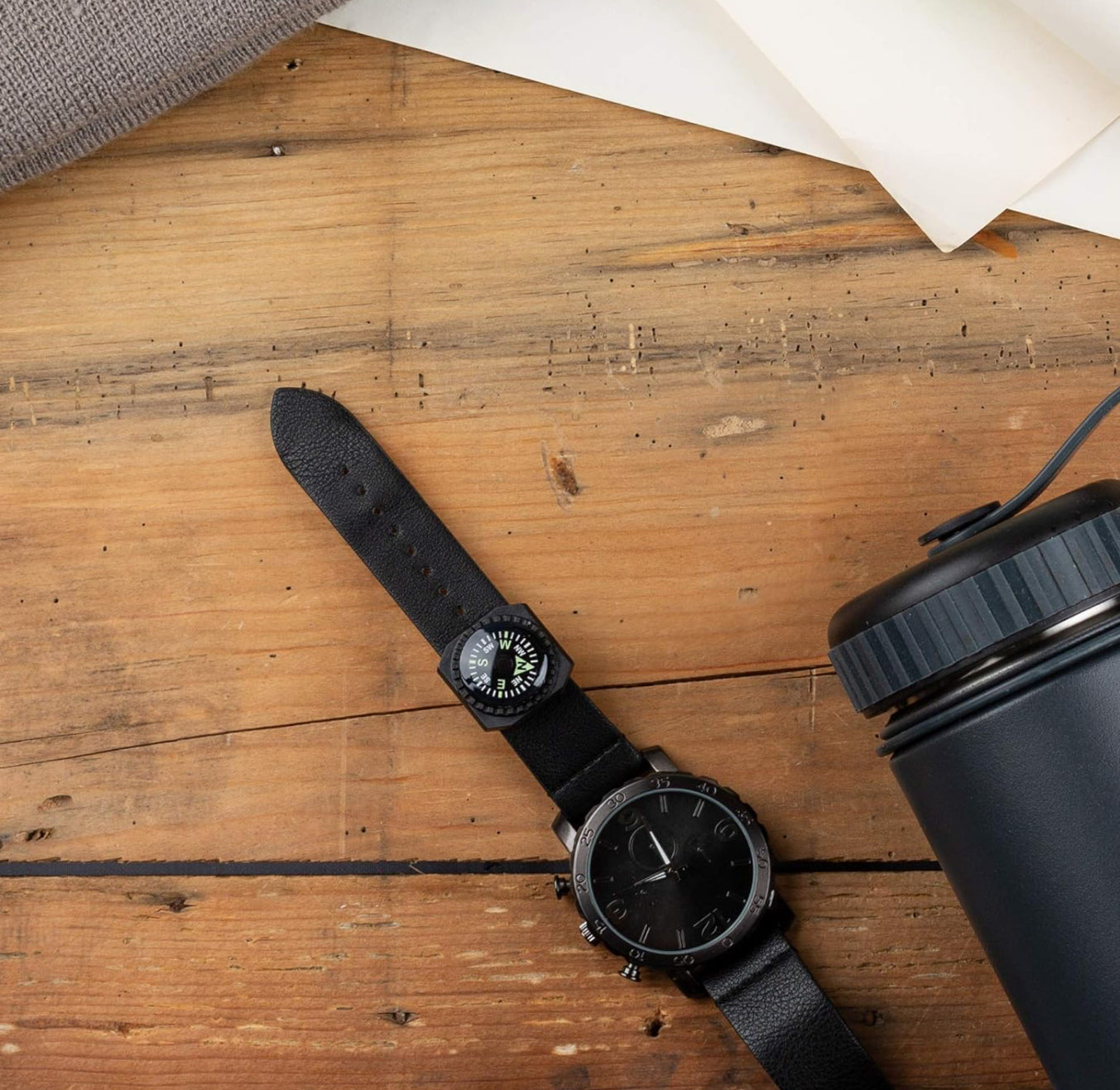 Slip-On Core Quest Wrist Compass - For Watch Band